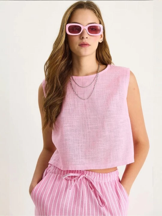 Foto van product Bianco Lucci Top pink