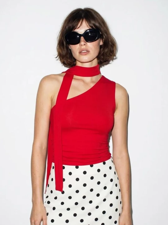 Foto van product Bianco Lucci Top rood