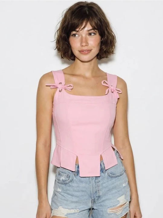 Foto van product Bianco Lucci Top rosa