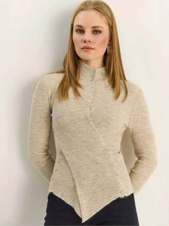 Foto van product Bianco Lucci Trui beige