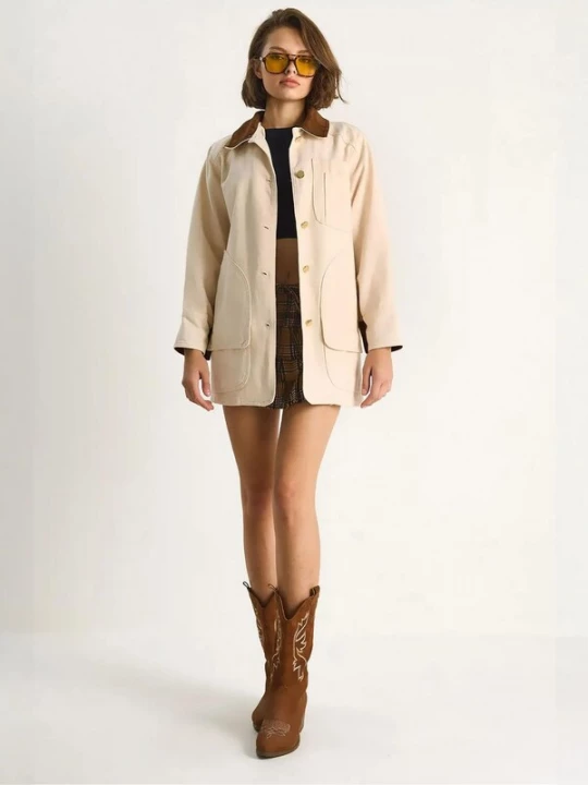 Foto van product Bianco Lucci Tussenjas beige / bruin