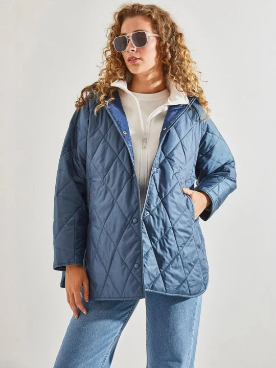 Foto van product Bianco Lucci Tussenjas blauw