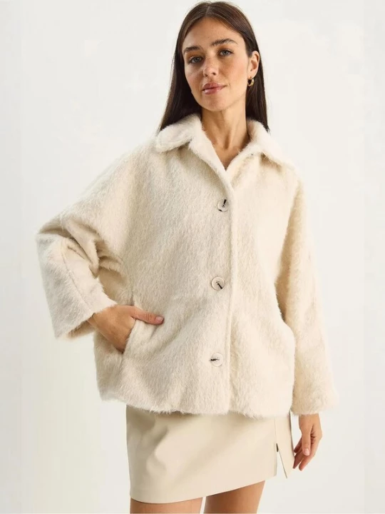 Foto van product Bianco Lucci Tussenjas lichtbeige