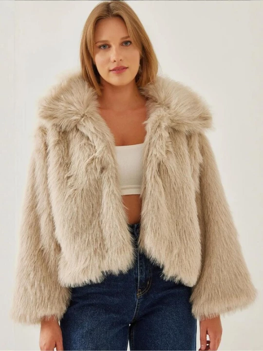 Foto van product Bianco Lucci Winterjas beige