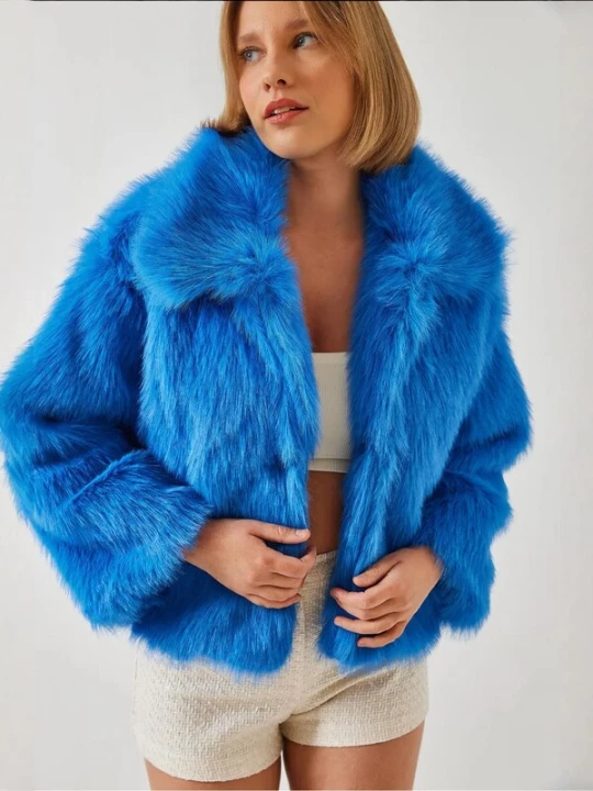 Foto van product Bianco Lucci Winterjas blauw
