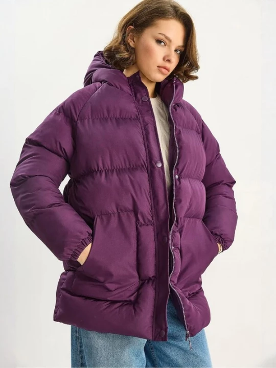 Foto van product Bianco Lucci Winterjas lila