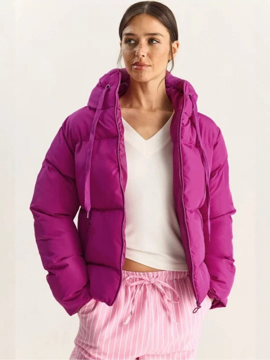 Foto van product Bianco Lucci Winterjas magenta