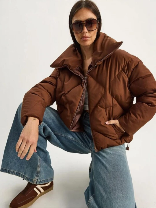 Foto van product Bianco Lucci Winterjas mokka