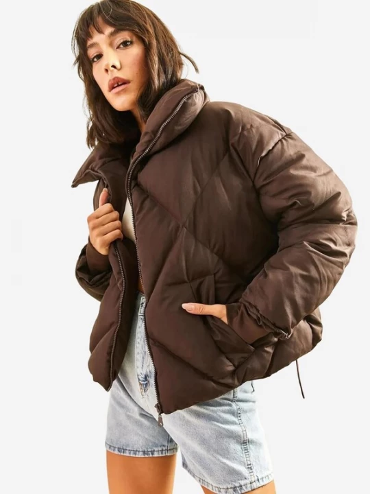 Foto van product Bianco Lucci Winterjas mokka