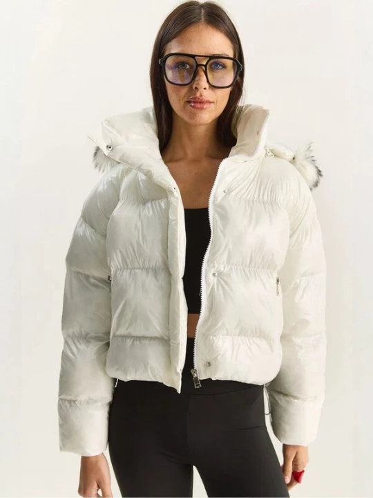 Foto van product Bianco Lucci Winterjas offwhite