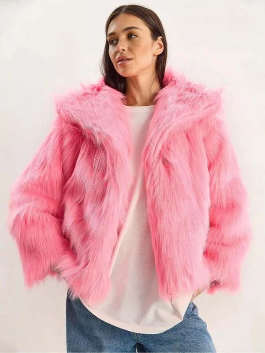Foto van product Bianco Lucci Winterjas pink
