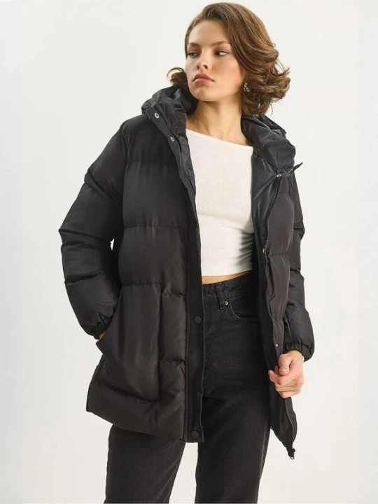 Foto van product Bianco Lucci Winterjas zwart