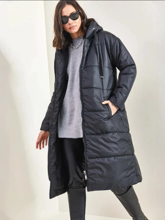 Foto van product Bianco Lucci Wintermantel zwart