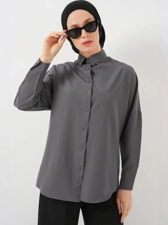 Foto van product Bigdart Blouse donkergrijs