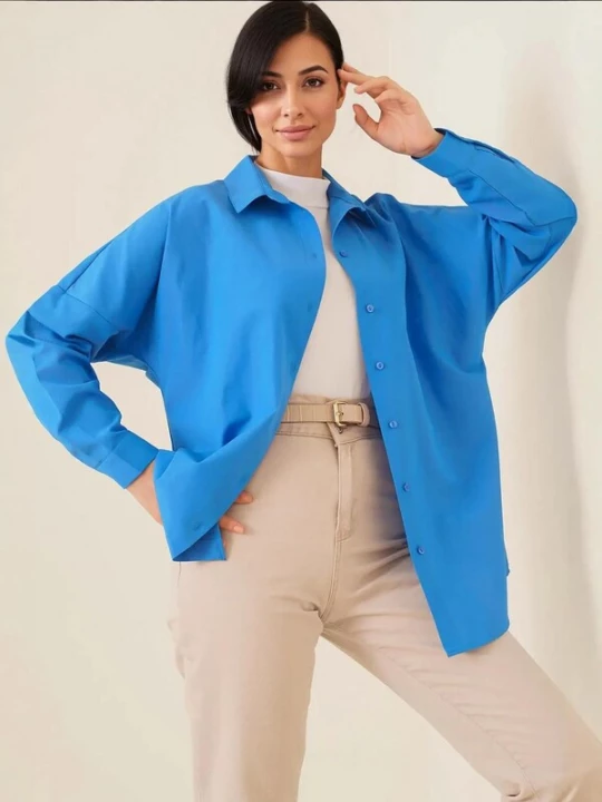 Foto van product Bigdart Blouse kobaltblauw