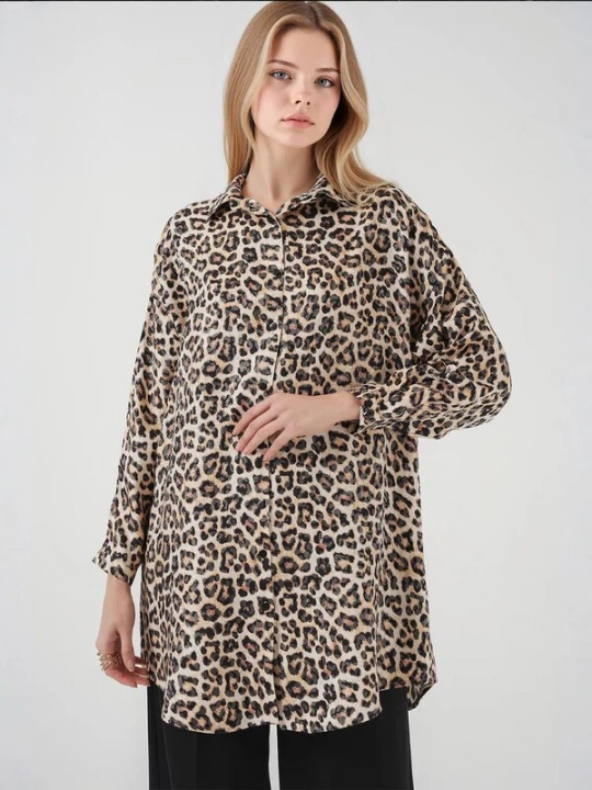 Foto van product Bigdart Blouse lichtbeige / zwart