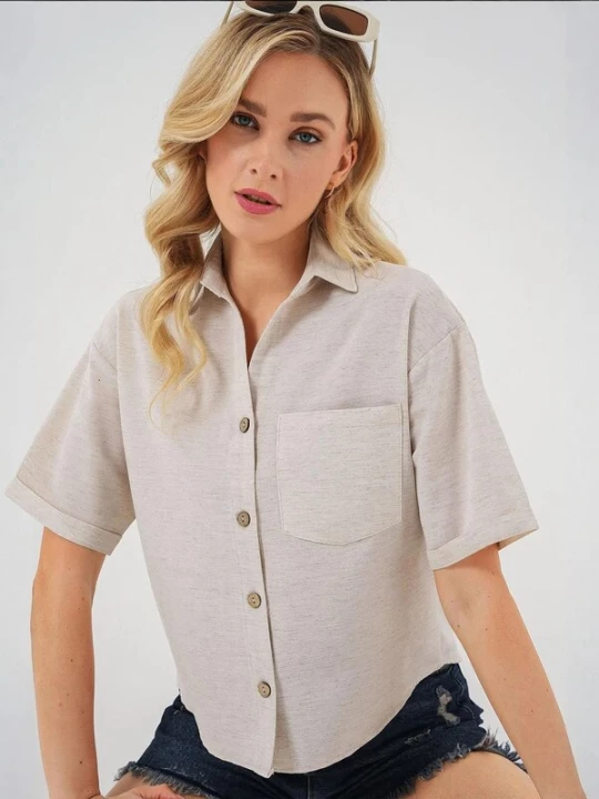 Foto van product Bigdart Blouse natuurwit