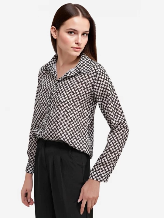 Foto van product Bigdart Shirt antraciet / wit