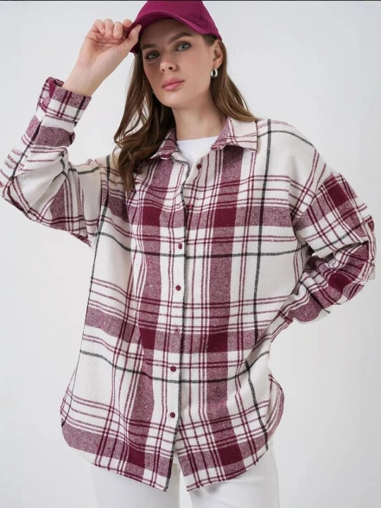 Foto van product Bigdart Shirt pink / zwart / wit