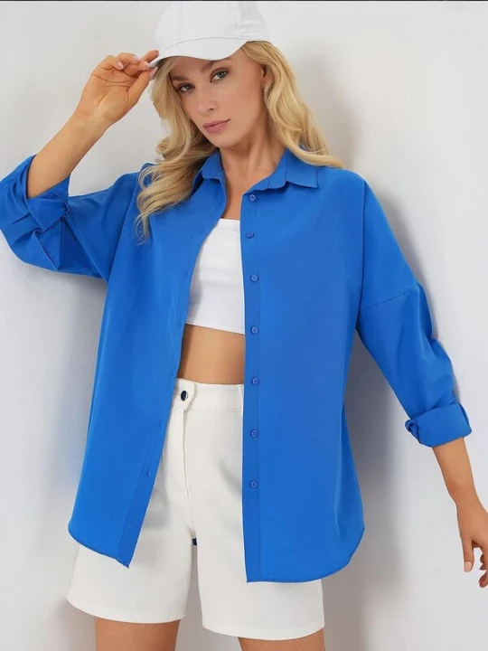 Foto van product Bigdart Shirt royal blue / koningsblauw