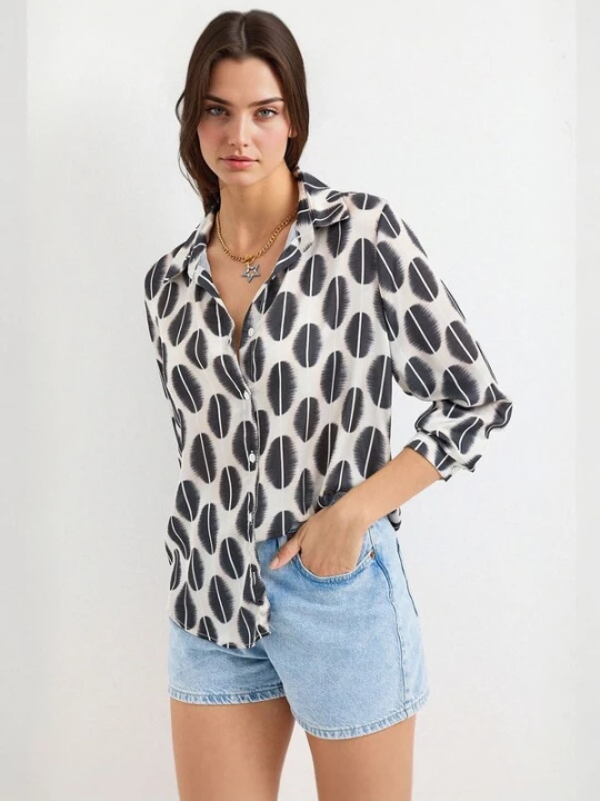 Foto van product Bigdart Shirt zwart / offwhite