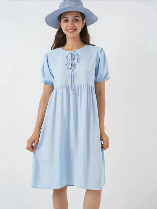 Foto van product Bigdart Zomerjurk lichtblauw