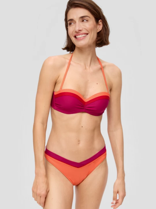 Foto van product Bikinibroekje in een smal model met colour blocks s.Oliver