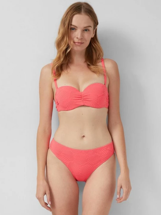 Foto van product Bikinibroekje met gestructureerd motief s.Oliver rood