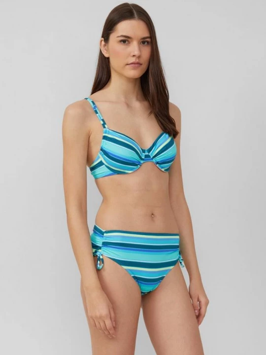 Foto van product Bikinibroekje met strepenprint s.Oliver blauw