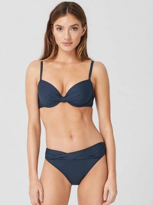 Foto van product Bikinibroekje met twist-effect s.Oliver blauw