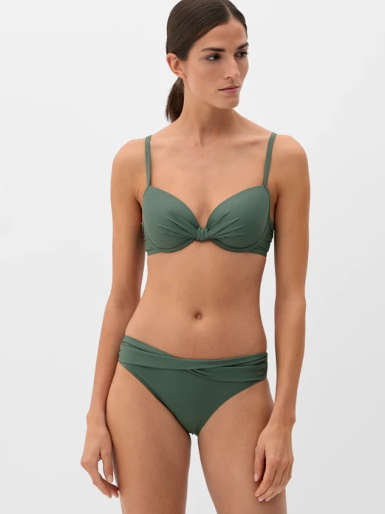 Foto van product Bikinibroekje met wikkellook s.Oliver olijfgroen