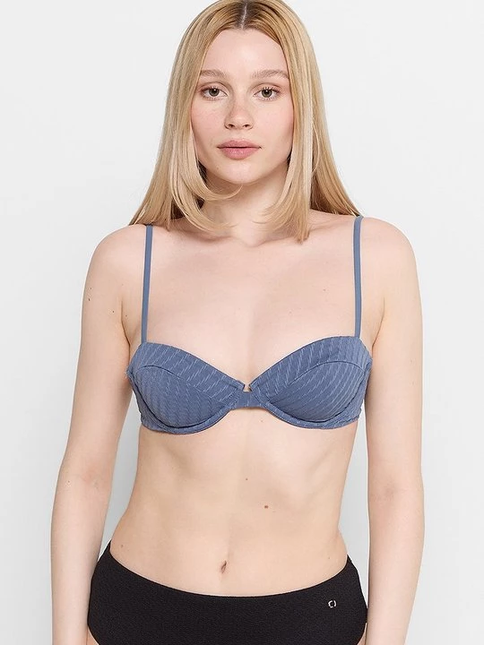 Foto van product Bikinitop Abercrombie & Fitch blauw
