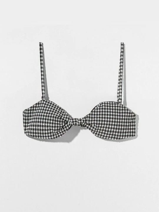 Foto van product Bikinitop Bershka donkergrijs
