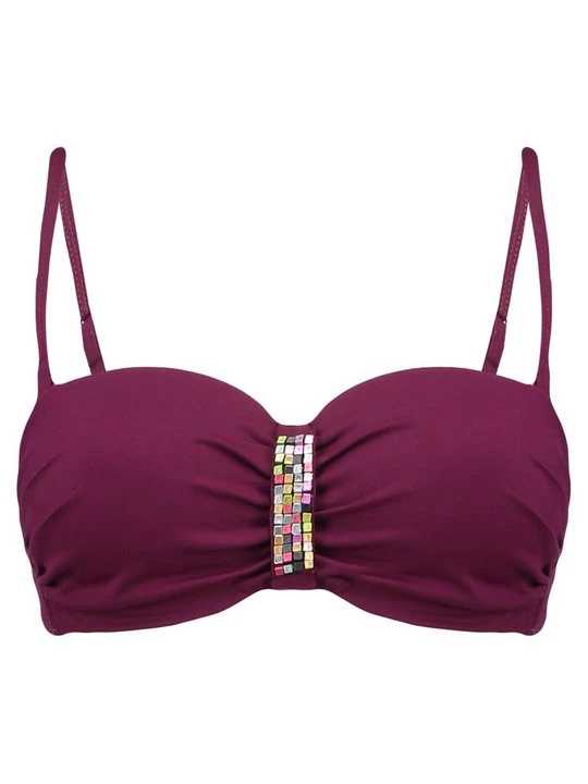Foto van product Bikinitop CYELL bordeauxrood