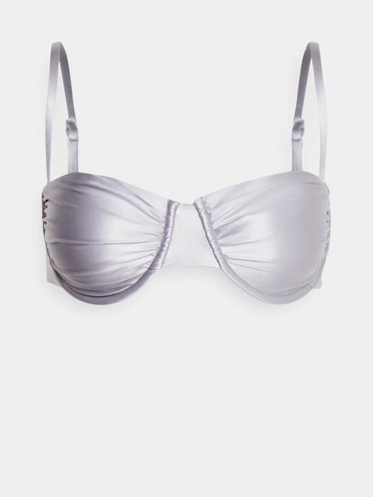 Foto van product Bikinitop Good American zilverkleurig