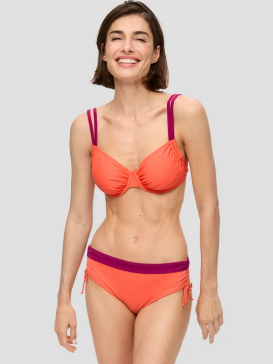 Foto van product Bikinitop met beugels en colour blocks s.Oliver