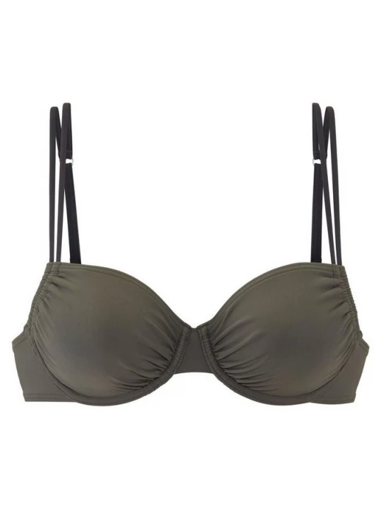 Foto van product Bikinitop met beugels en colour blocks s.Oliver