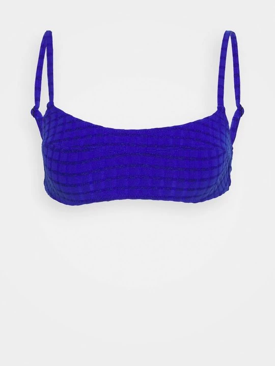 Foto van product Bikinitop Solid & Striped blauw