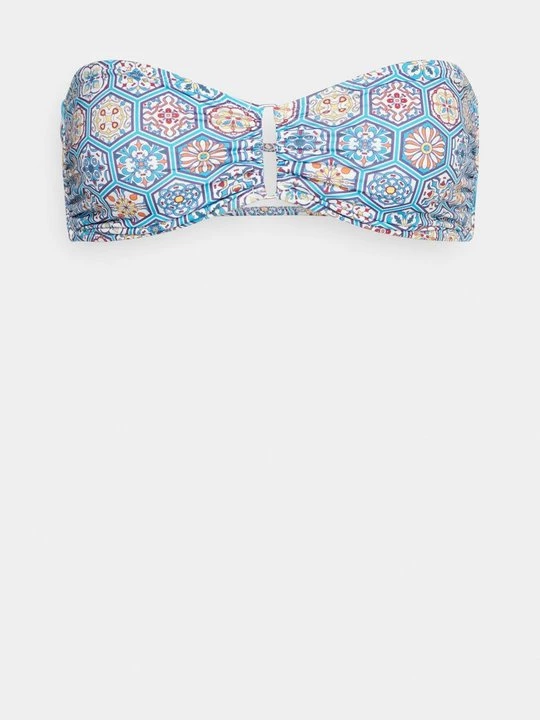 Foto van product Bikinitop Solid & Striped blauw