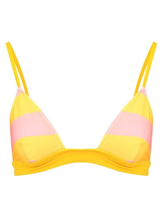 Foto van product Bikinitop Solid & Striped oranje
