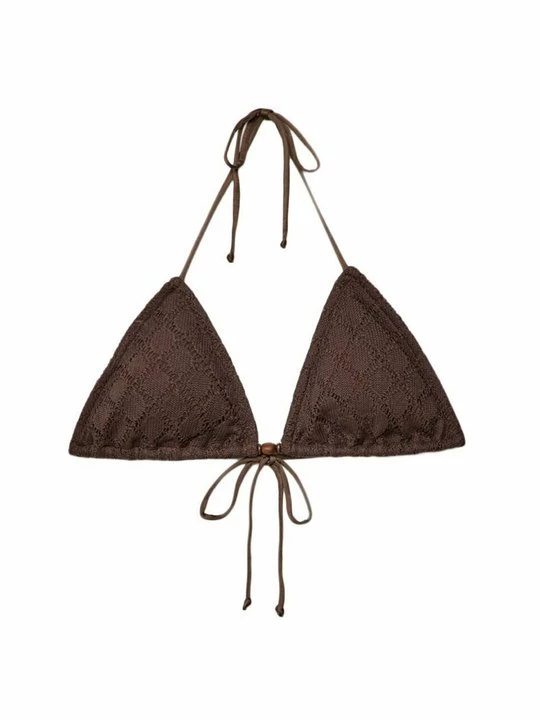 Foto van product Bikinitop Stradivarius donkerbruin