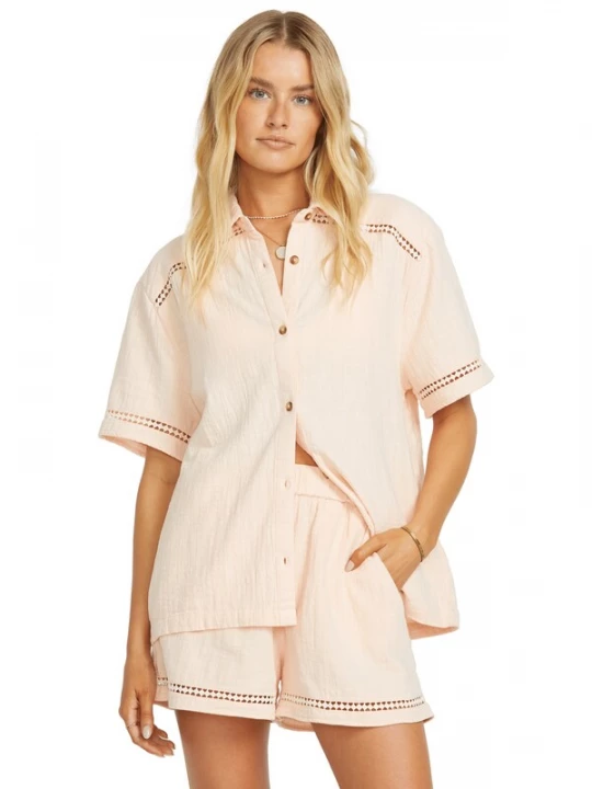 Foto van product BILLABONG Blouse 'Tropical High' poederroze