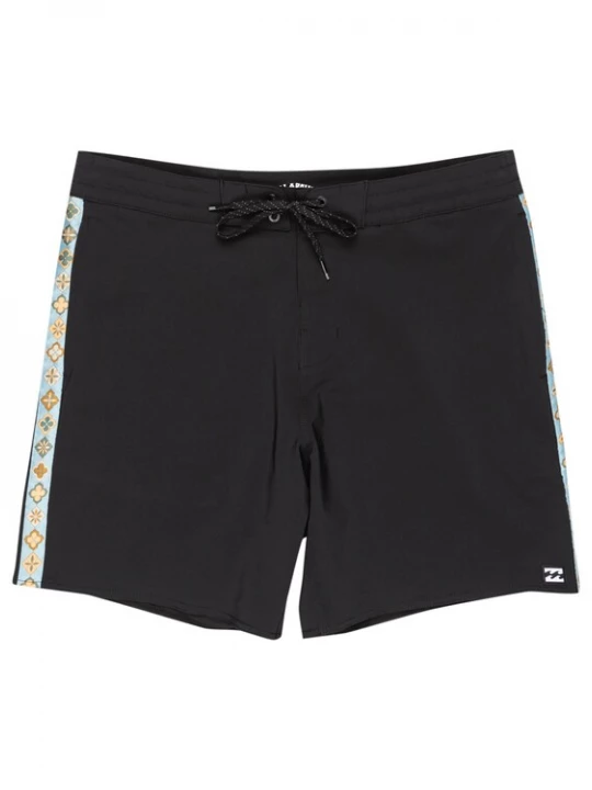 Foto van product BILLABONG Boardshorts 'Wategos' duifblauw / roestbruin / donkeroranje / zwart