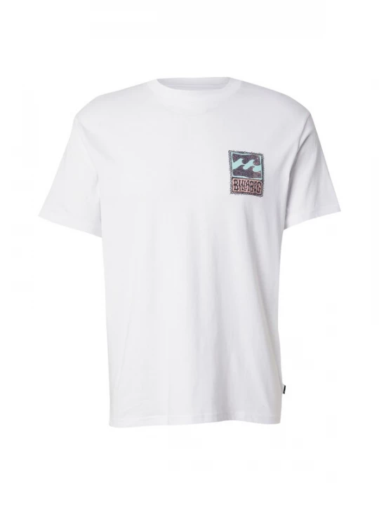 Foto van product BILLABONG Shirt antraciet / lichtgroen / lichtoranje / wit