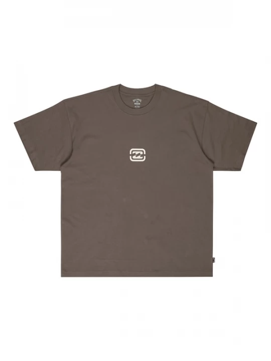 Foto van product BILLABONG Shirt 'Bracket' chocoladebruin / wit