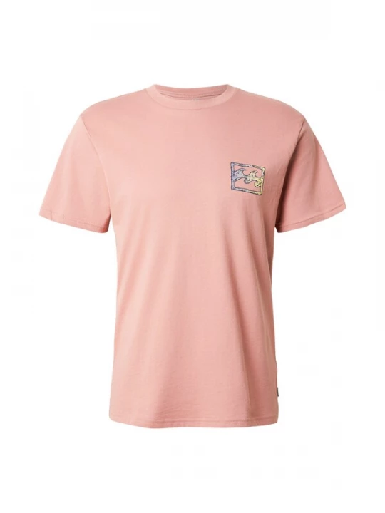 Foto van product BILLABONG Shirt 'Crayon Wave' indigo / lichtgeel / oudroze