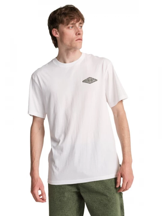 Foto van product BILLABONG Shirt 'Crayon Wave' turquoise / lichtoranje / pastelrood / wit
