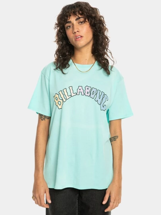 Foto van product BILLABONG Shirt 'Mahalo' aqua / geel / spar / lila