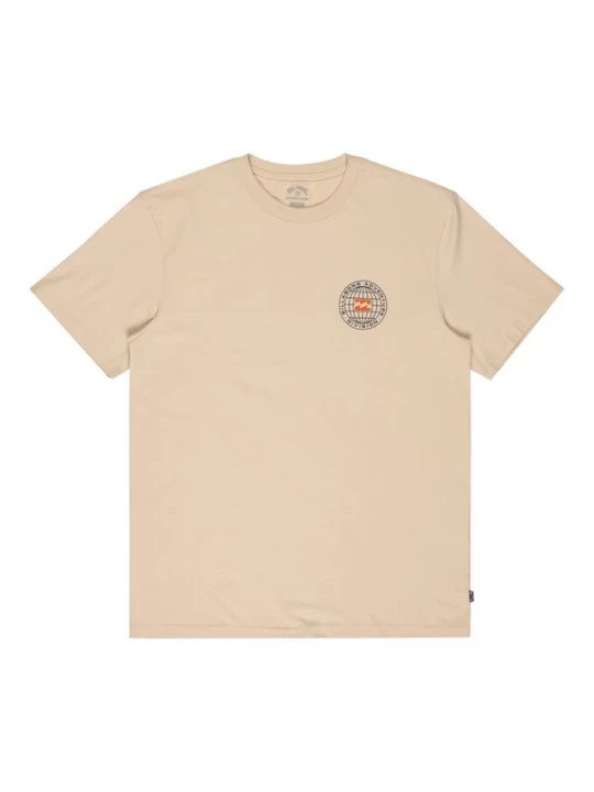 Foto van product BILLABONG Shirt 'Rockies' beige / donkerblauw / neonoranje