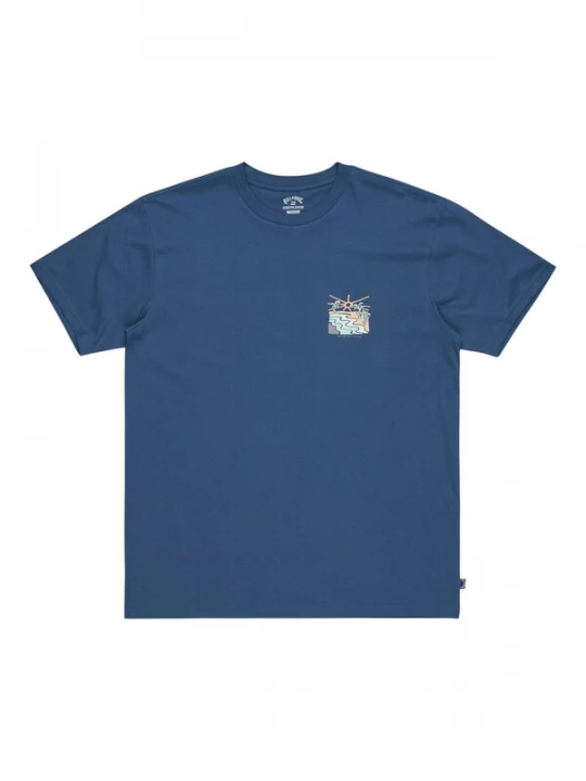 Foto van product BILLABONG Shirt 'Shine' beige / blauw / mintgroen / abrikoos